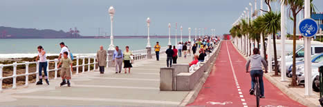 Paseo por la playa